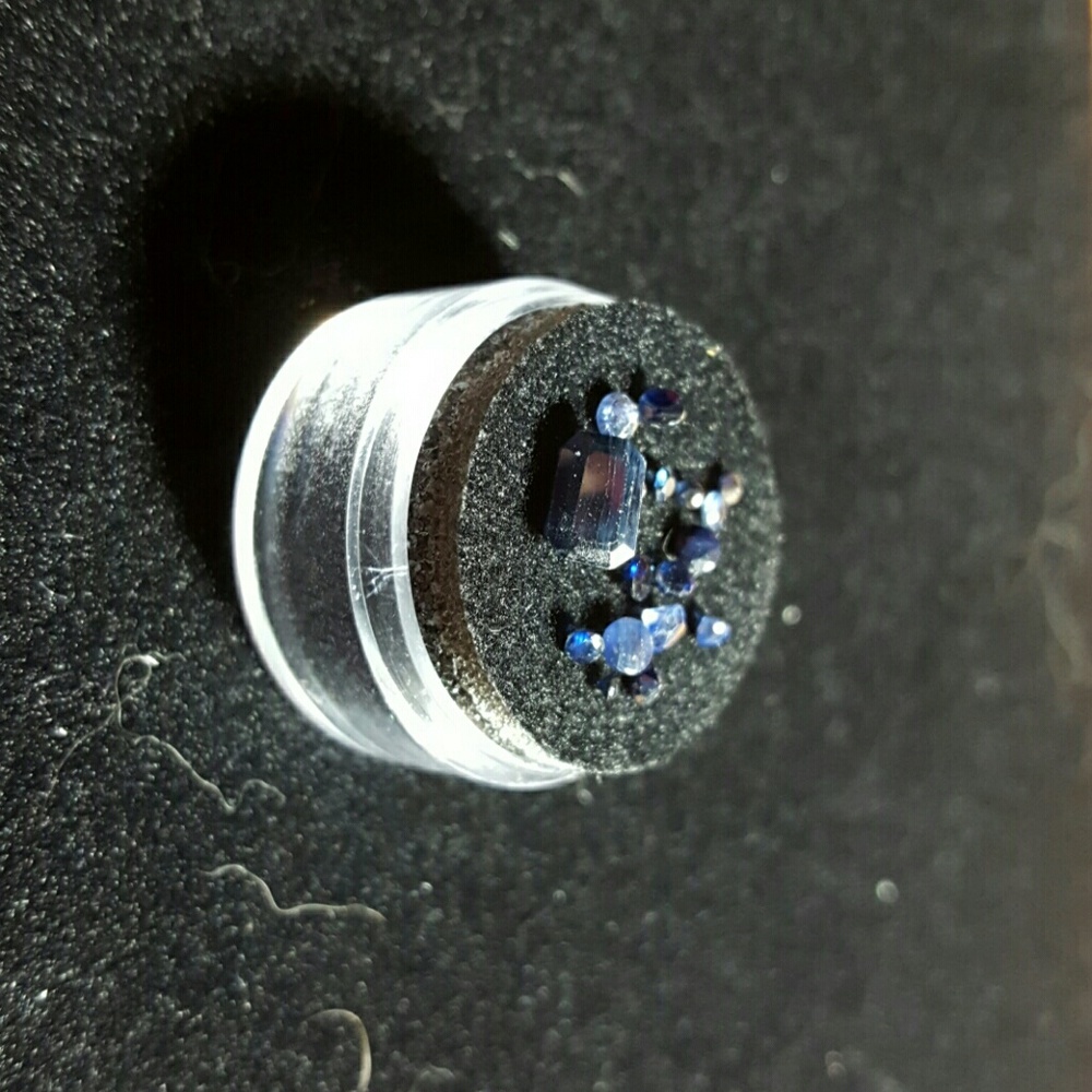 Natural Rare Emarald Cut Blue Sapphire