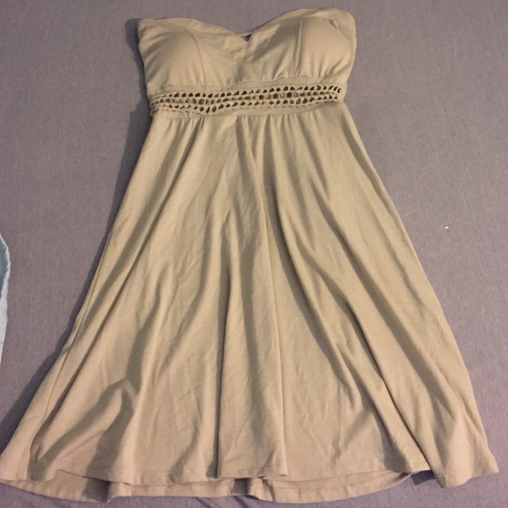 BNWT Cream dress in a medium