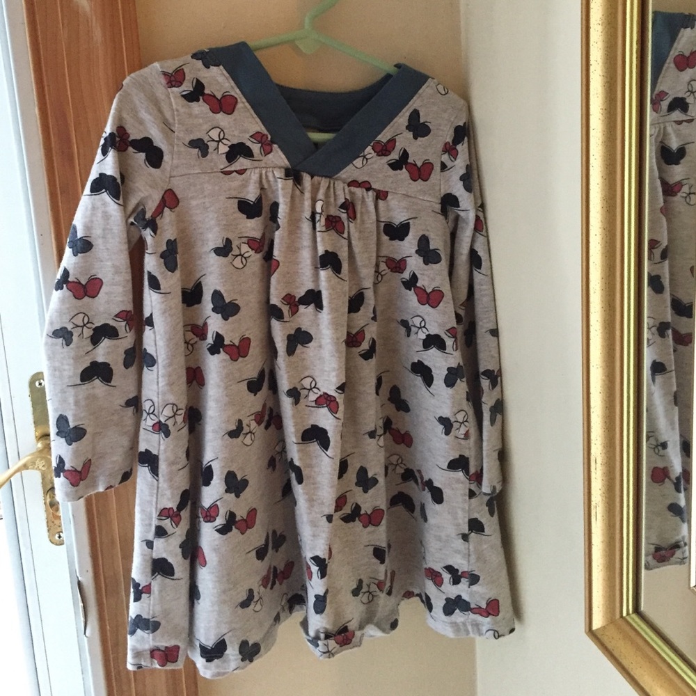 Tea size 4 butterfly dress