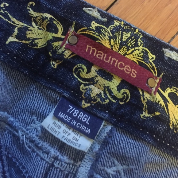 Bootcut rhinestone jeans - Picture 4 of 4