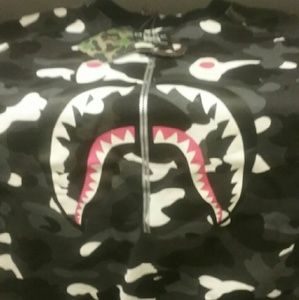 Camo bape sweater