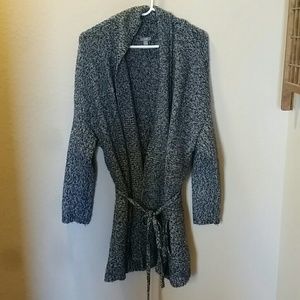 J. JILL long marled cardigan with pockets!!