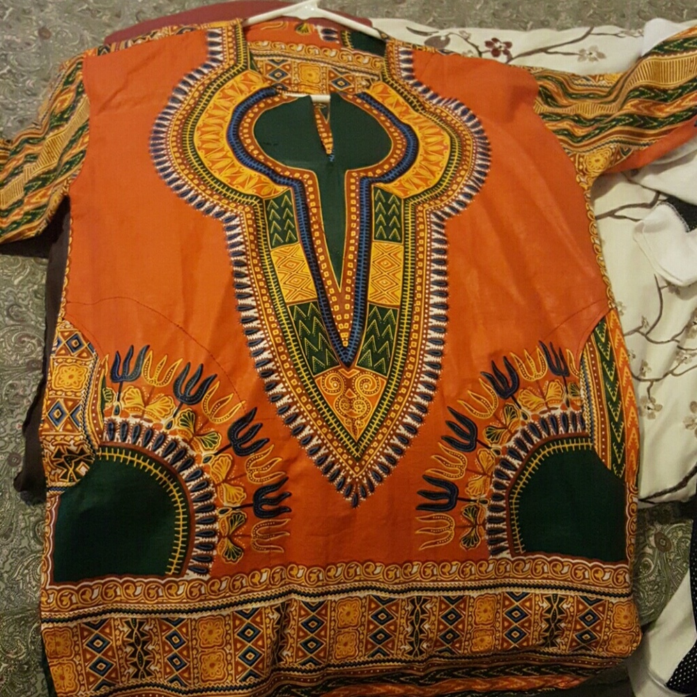 An African dashiki