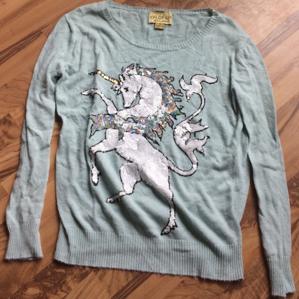 Wildfox Unicorn Sweater