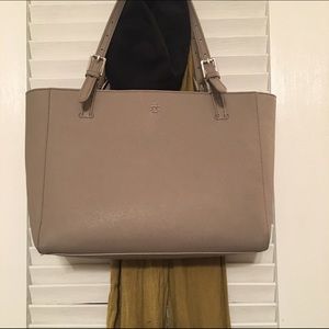 Tory burch gray York purse
