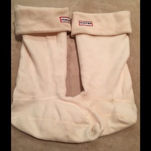 HUNTER FLEECE WELLY SOCK LINERS SZ M W5-7