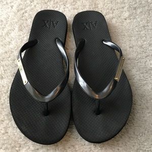 Armani Exchange flip flops