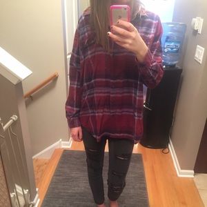 Urban outfitters oversized flannel
