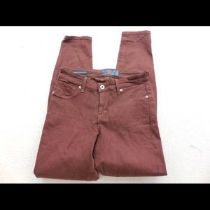 LUCKY BRAND WOMENS BURGUNDY BROOKE LEGGING  4/27