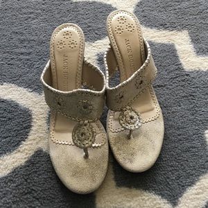 Jack rogers kitten heel sandal