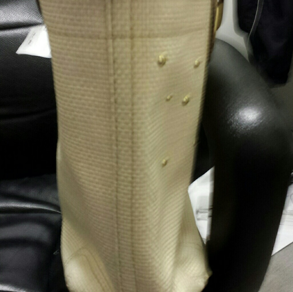 NWT Coach straw tote with shell hangtags Beach Bag - Picture 5 of 8