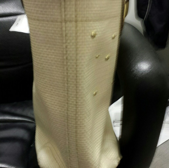 NWT Coach straw tote with shell hangtags Beach Bag - Picture 5 of 8