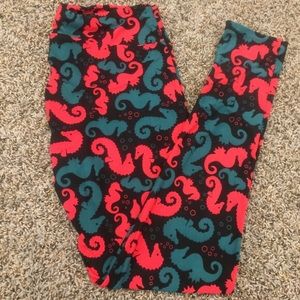 Lularoe OS Seahorse Leggings