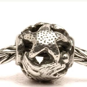 SALE💥TROLLBEAD OCEAN SILVER, RETIRED GREAT GIFT💕