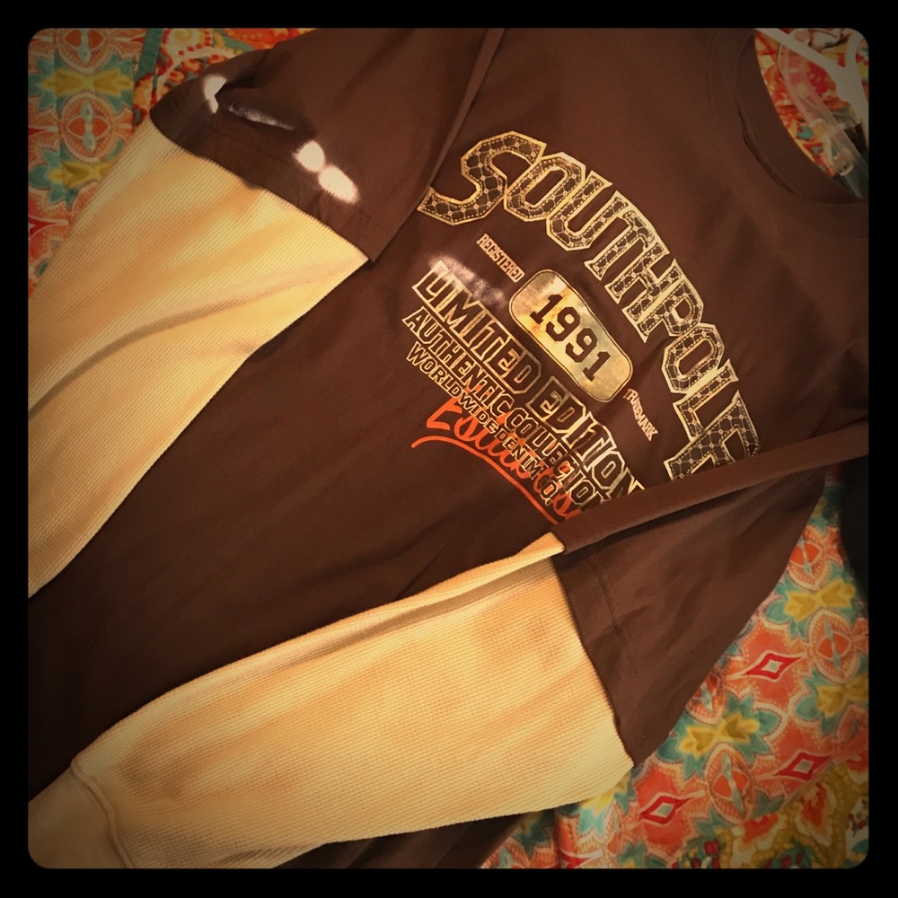 South Pole 2 n 1 thermal t shirt