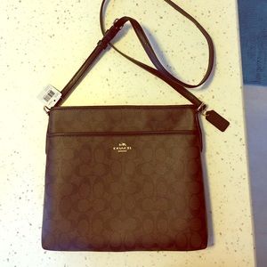 Coach crossover purse
