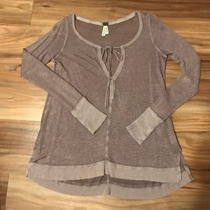 Free People long sleeve top
