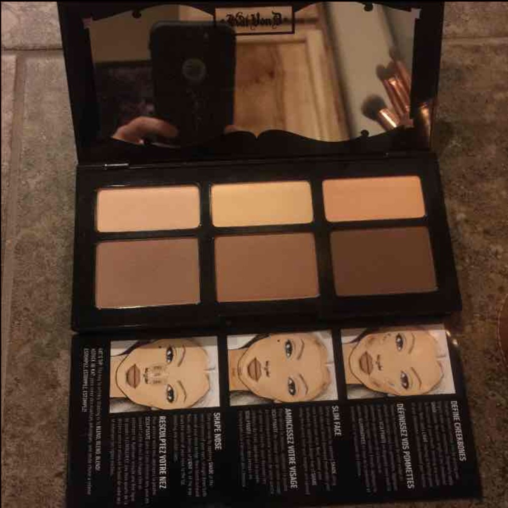 SALE Kat Von d contour refillable palette - Picture 2 of 4