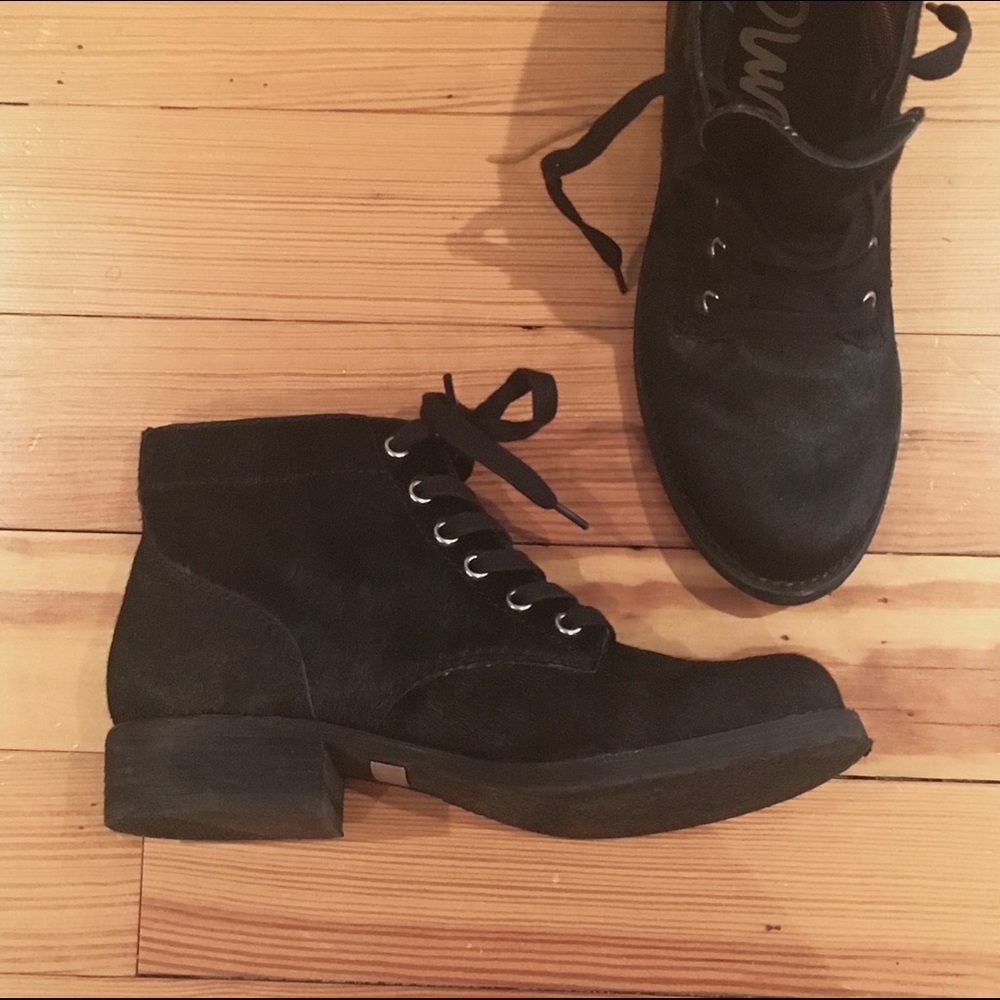 Sam Edelman Bleecker Calf skin lace up bootie