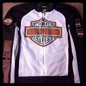 Harley Davidson Mesh Riding Jacket.