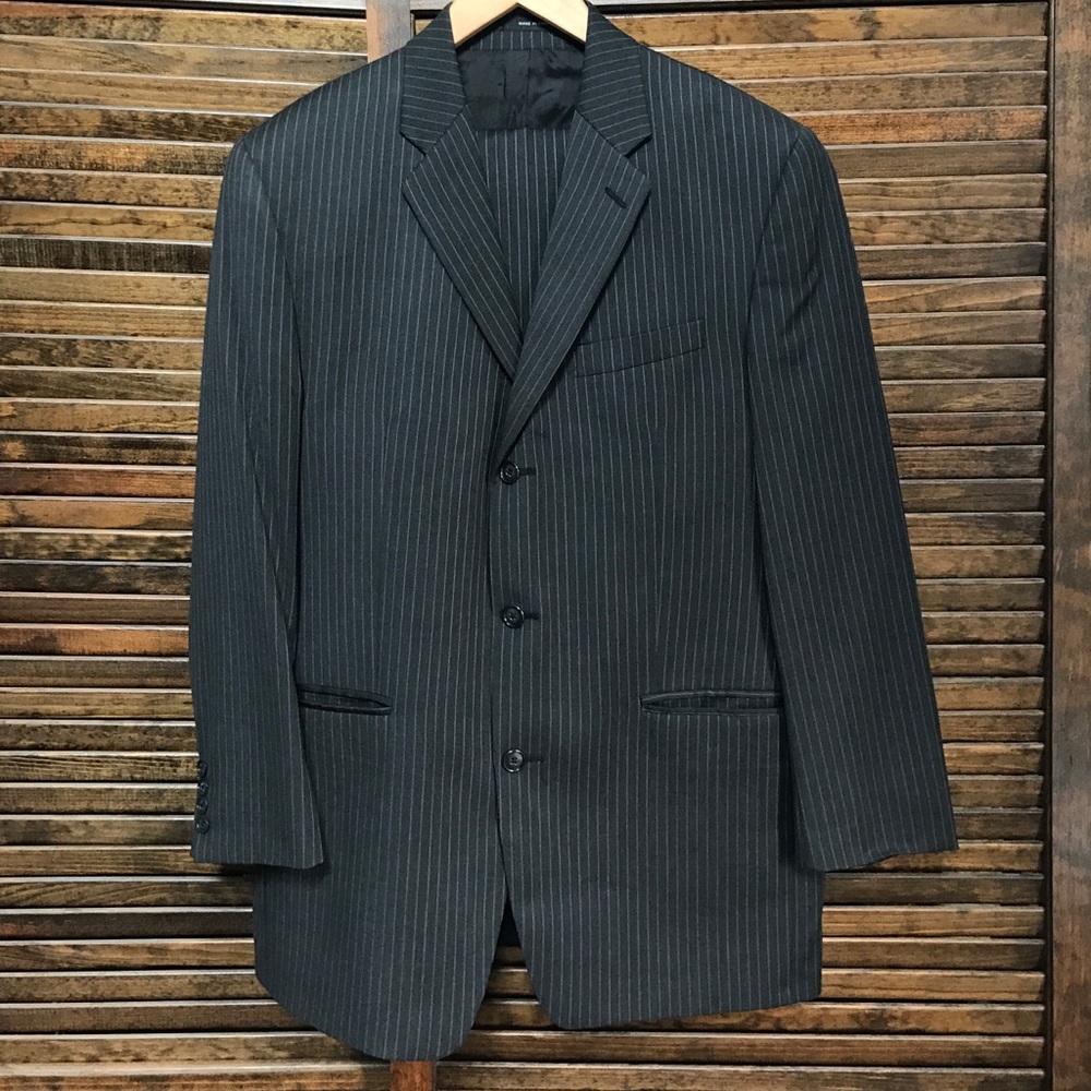 Calvin Klein three button suit.