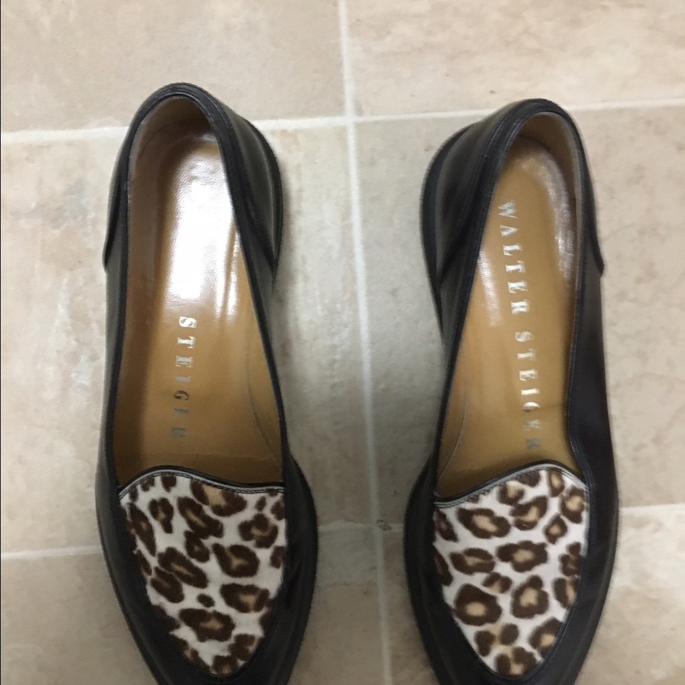 Walter Steiger leather flat shoes