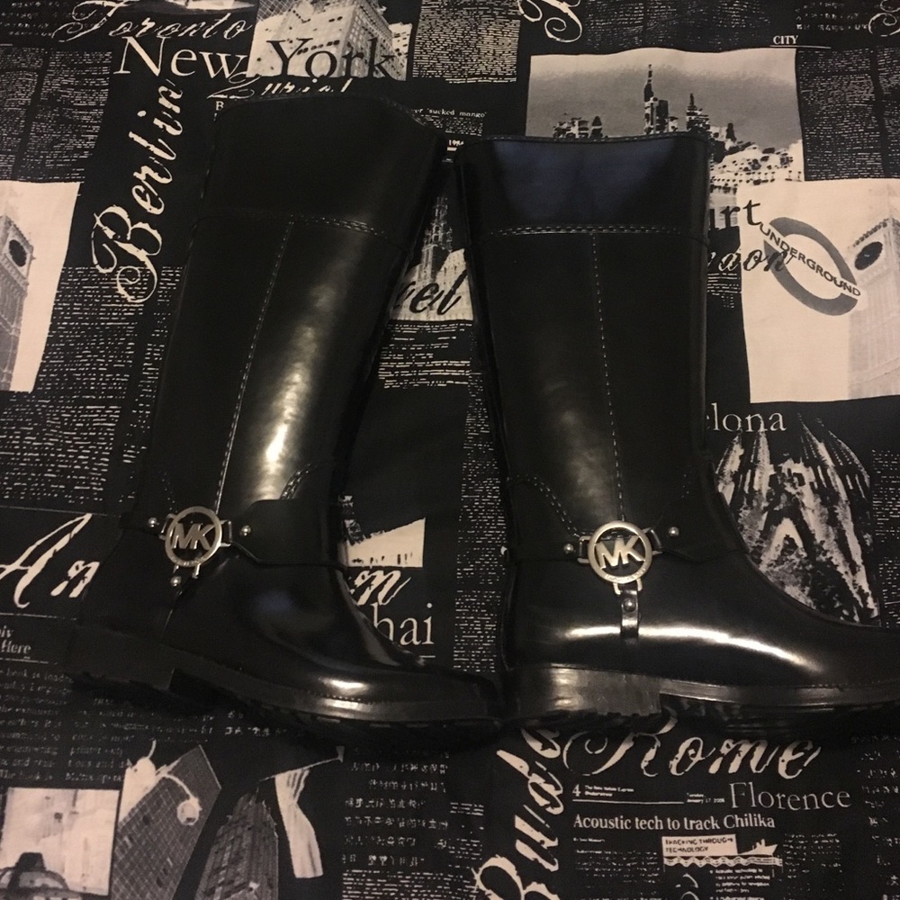 Authentic Michael Kors rain boots