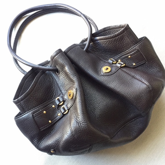 Cole Haan Handbags - Cole Haan brown Village ii lunch bucket hobo bag