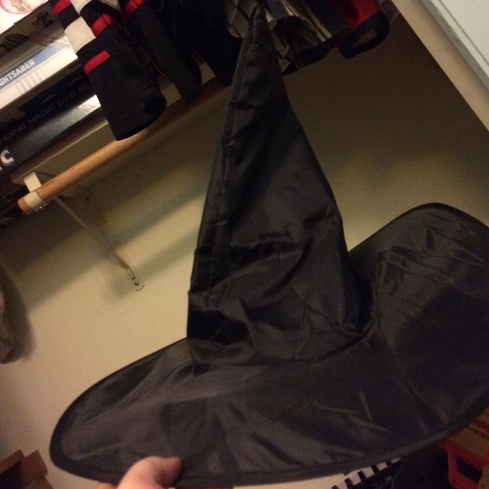 Black witches hat