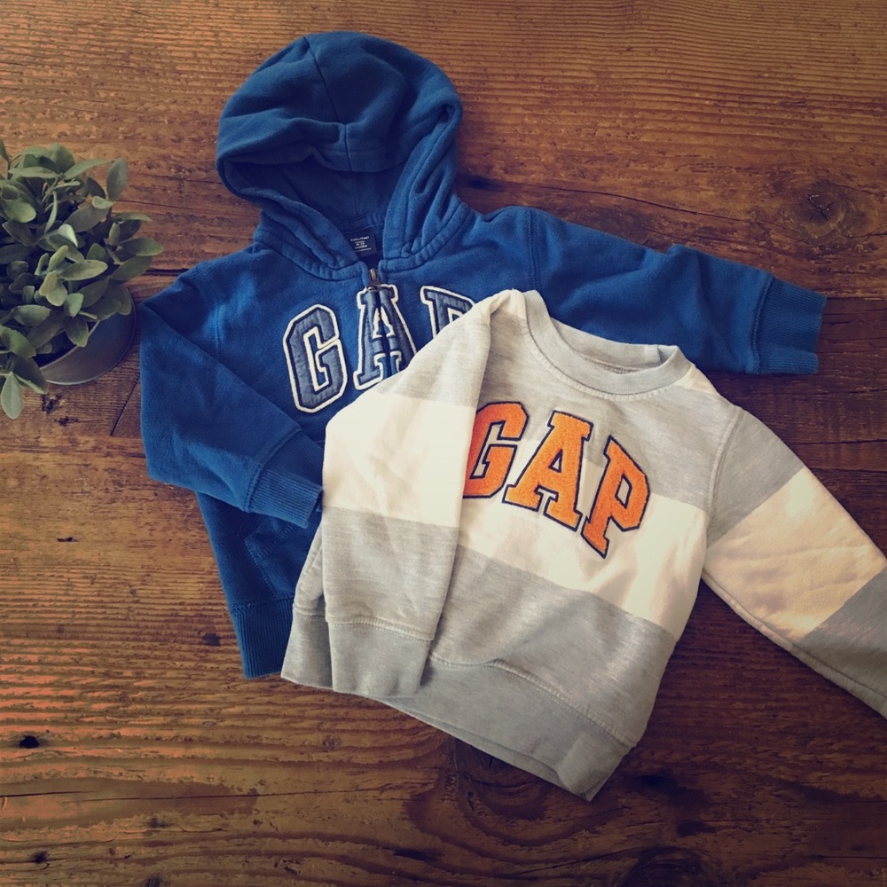 Gap sweatshirt bundle. 18-24months