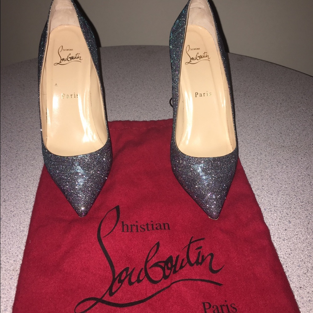 Christian Louboutin Pigalle Glitter Pump