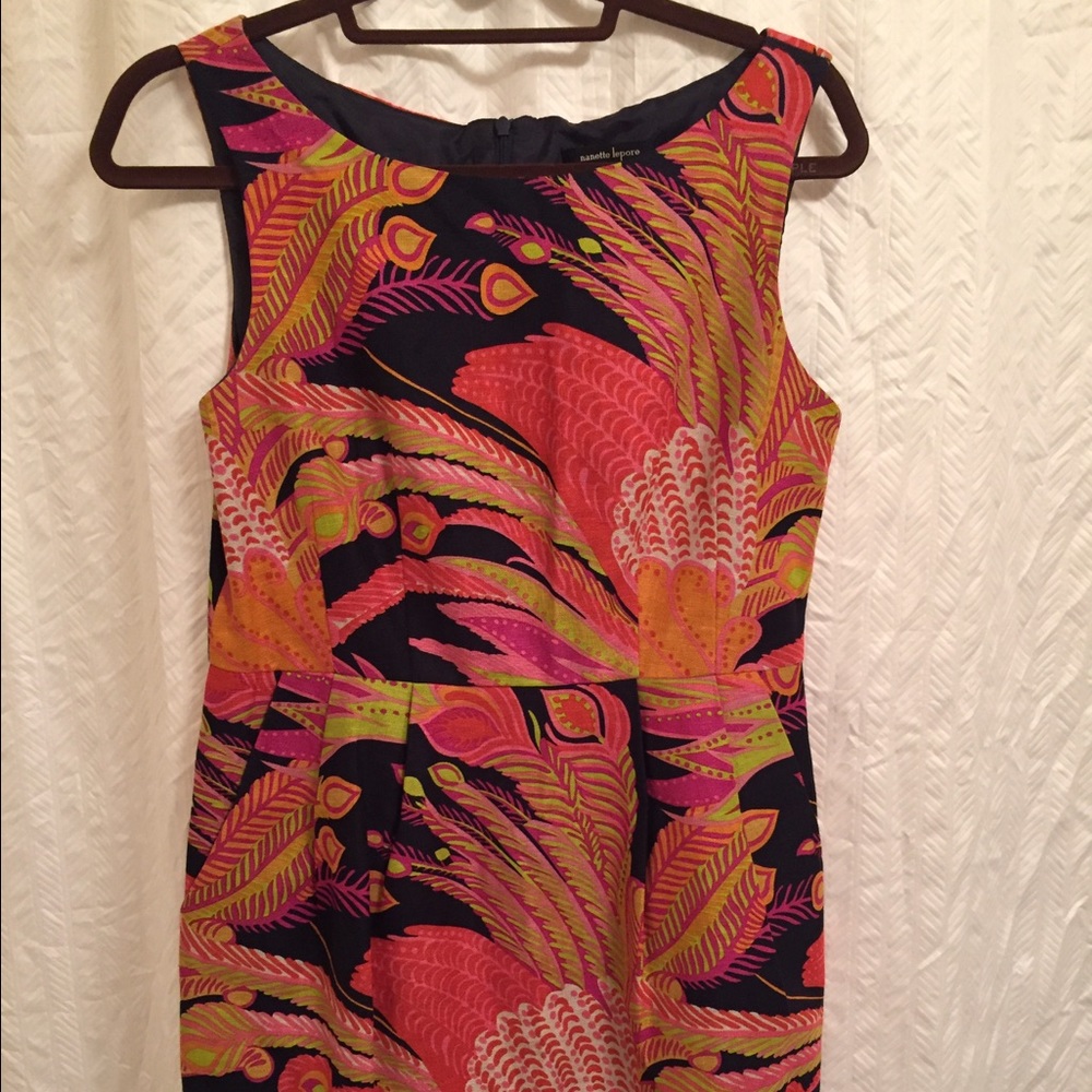 Nanette lepore print dress