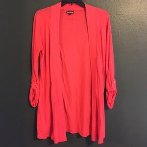 Pink Cardigan Sweater