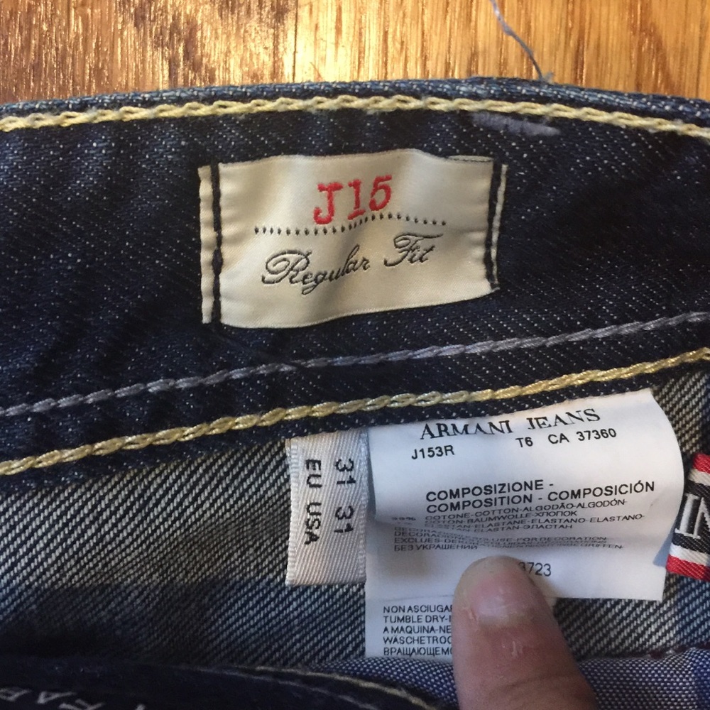 Authentic Men's Armani Jeans! - Picture 2 of 4