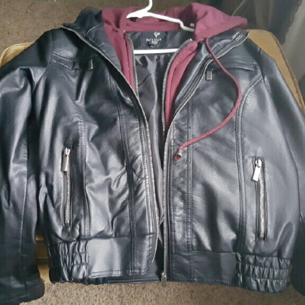 Full till leather jacket