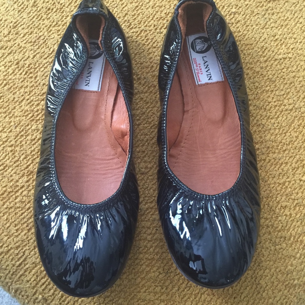 Lanvin Patent Leather Ballerina flats
