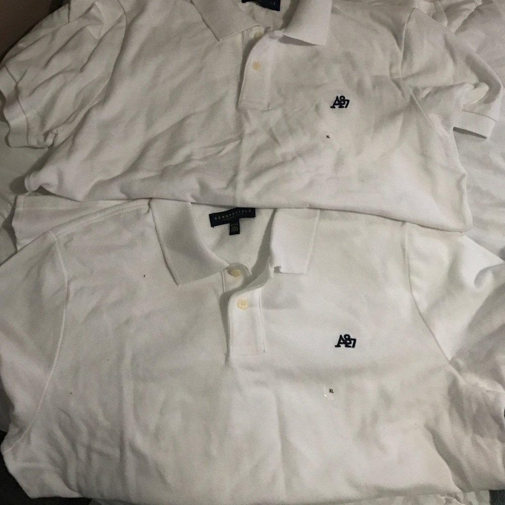 2 Aeropostale polo shirts
