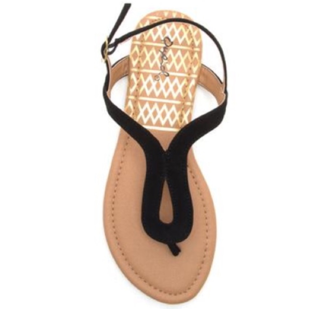 💕New Arrival💕 Qupid Tear-Drop Thong Sandals