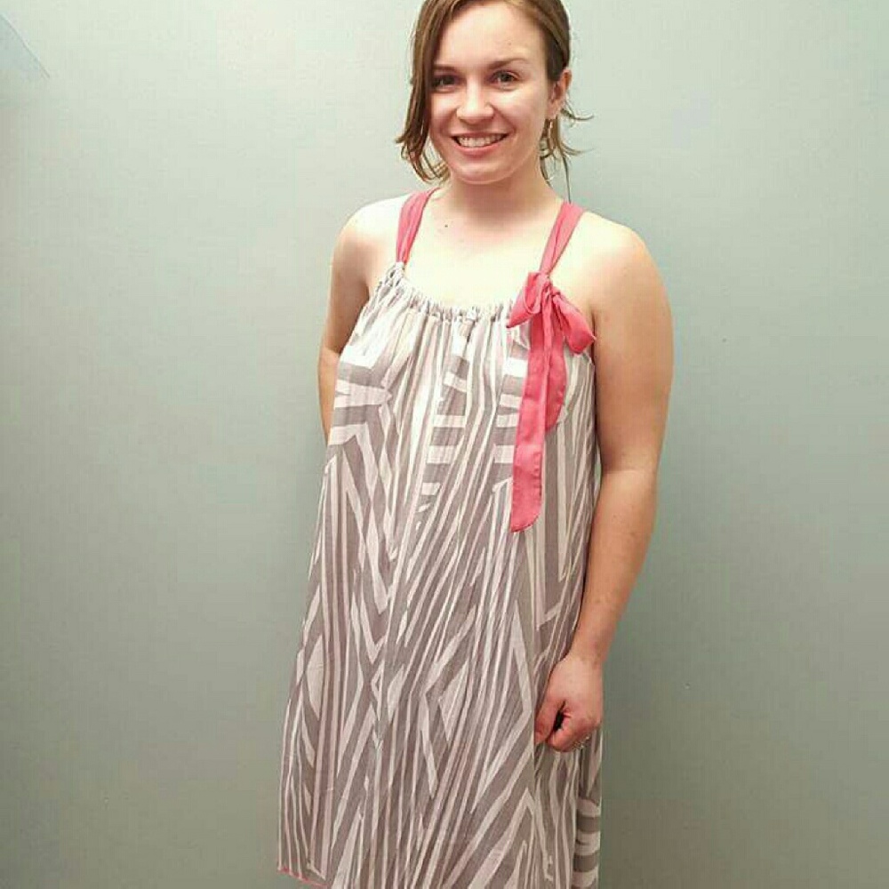 Anne klein Summer, Spaghetti Straps Dress Sz Sm - Picture 4 of 4