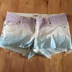 ombre shorts