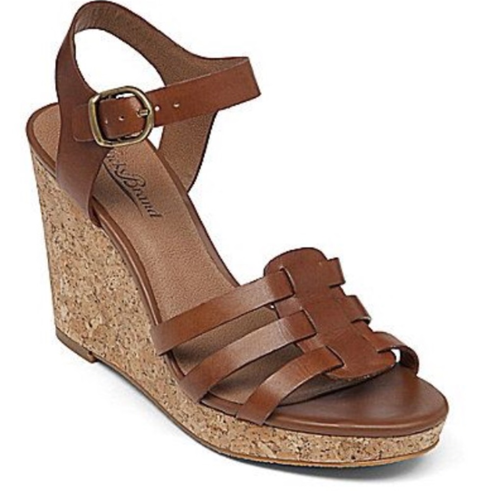 Lucky brand cork platforms