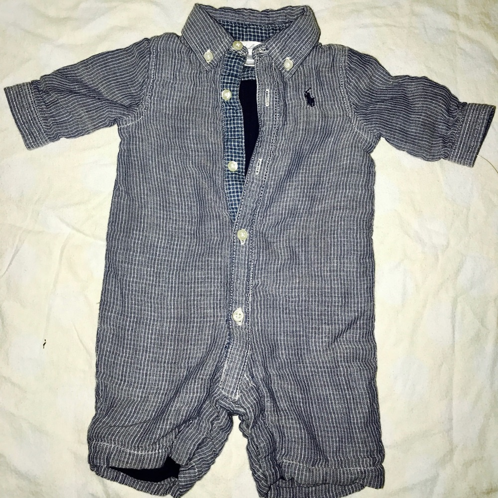 Ralph lauren Baby linen onesie