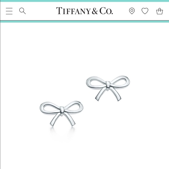 Tiffany & Co. Jewelry - 🦄🍬HOST PICK🦄🍬Tiffany & CO Bow🎀Earrings