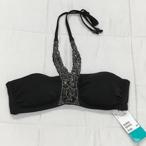 H&M beaded swim top