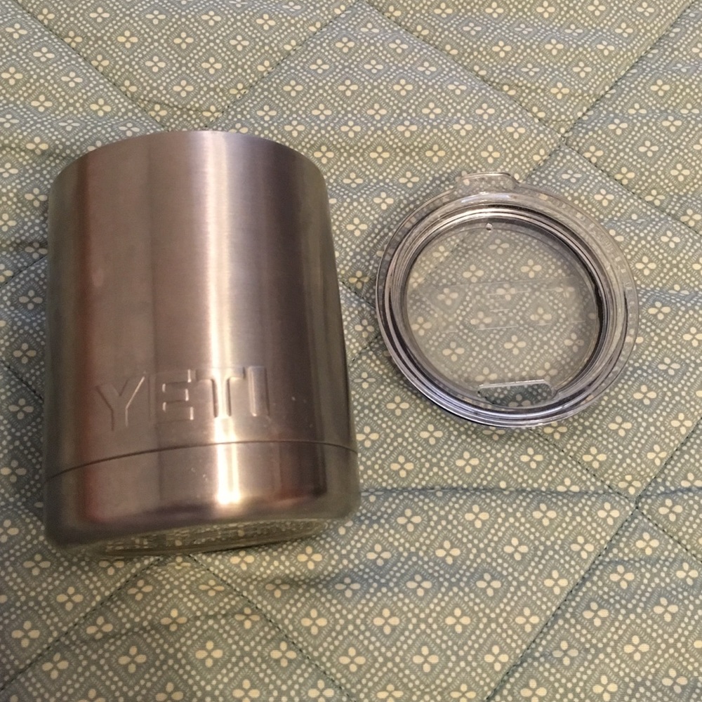 YETI lowball with lid never used