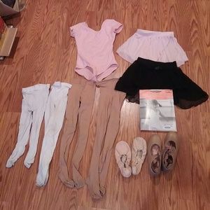 Girls dance apparel