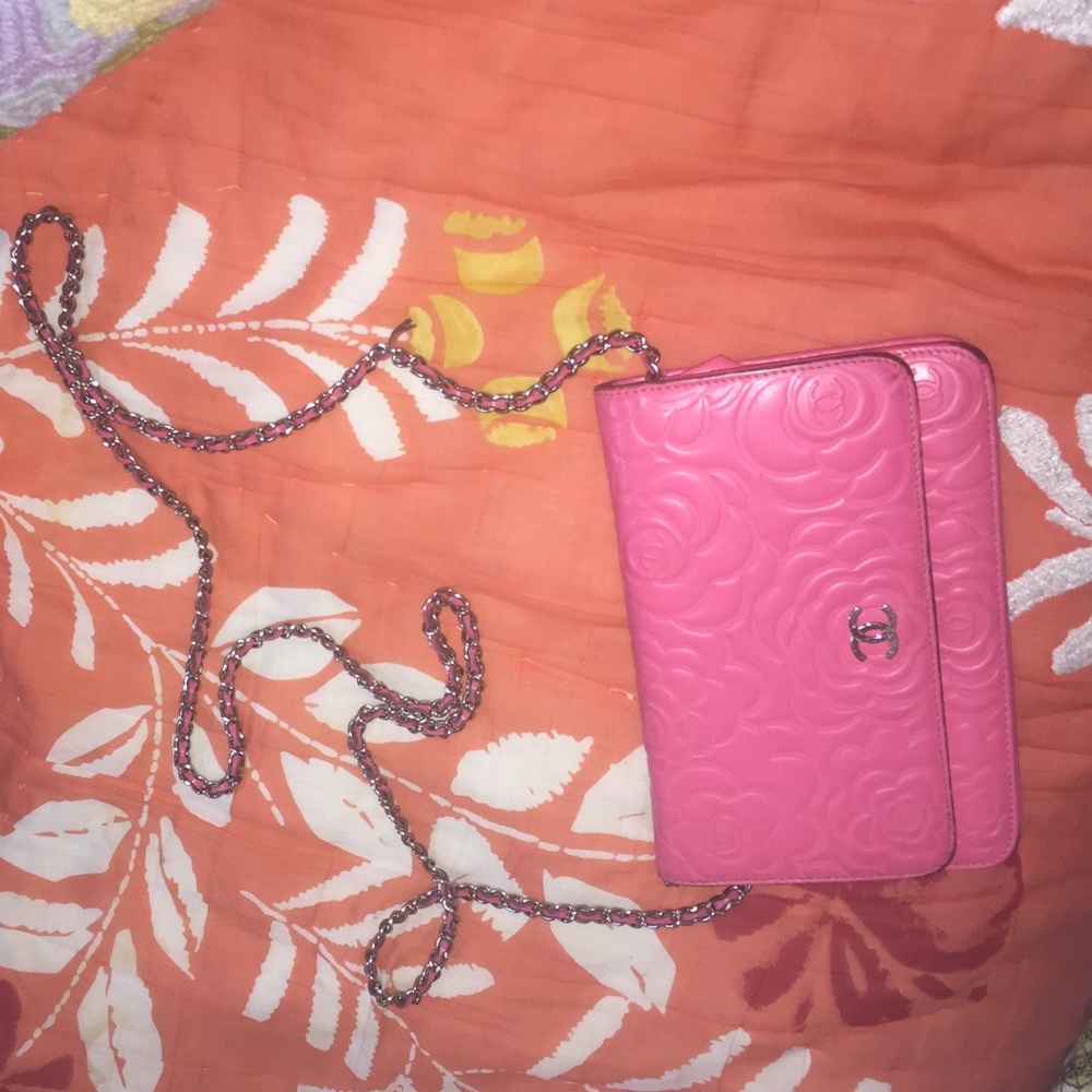 Chanel camellia WOC