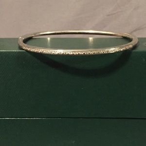 Silver Diamond bracelet