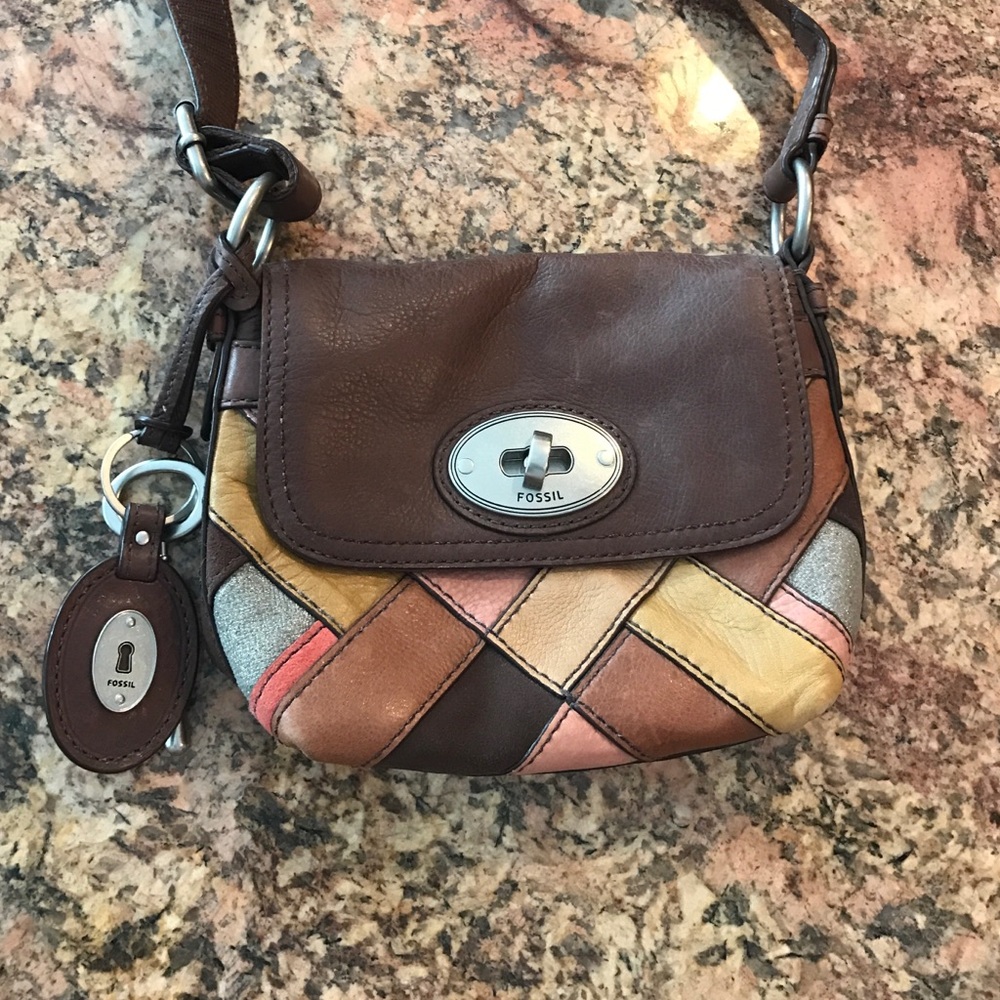 Fossil Leather Crossbody