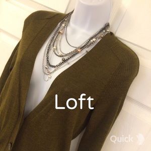 Loft Cardi with Long Skinny Sleeves